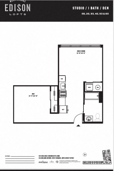 a floor plan of a bedroom apartment
